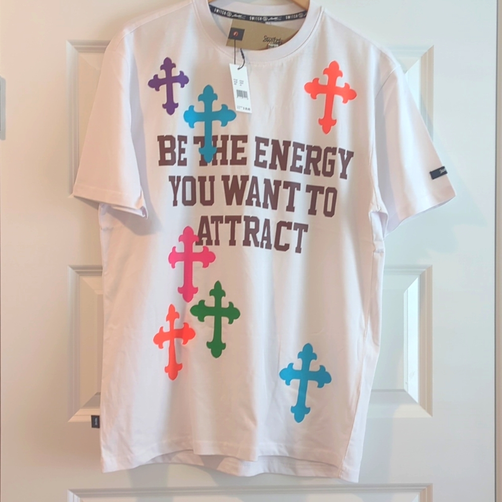 Switch Brand - Be The Energy You Want To Attract Graphic T Shirt 24P2P 30L